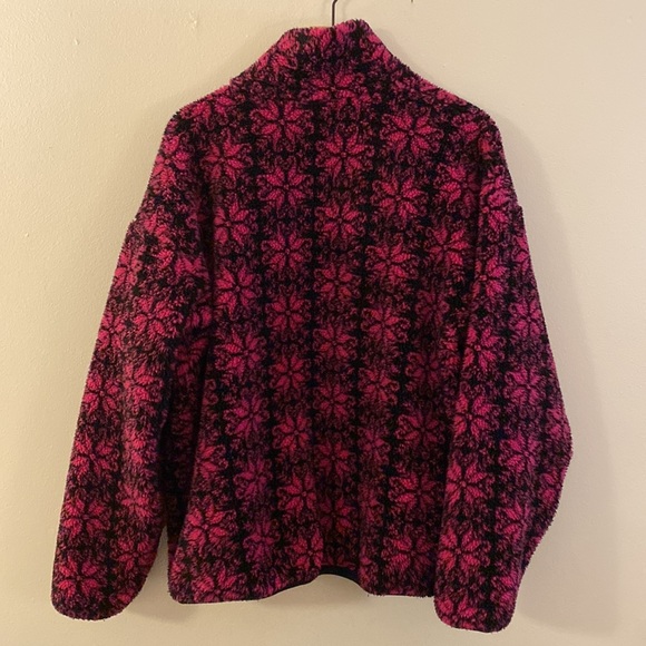 Helly Hansen Vintage Deep Pile Sherpa Fleece Full Zip Jacket - Picture 4 of 4